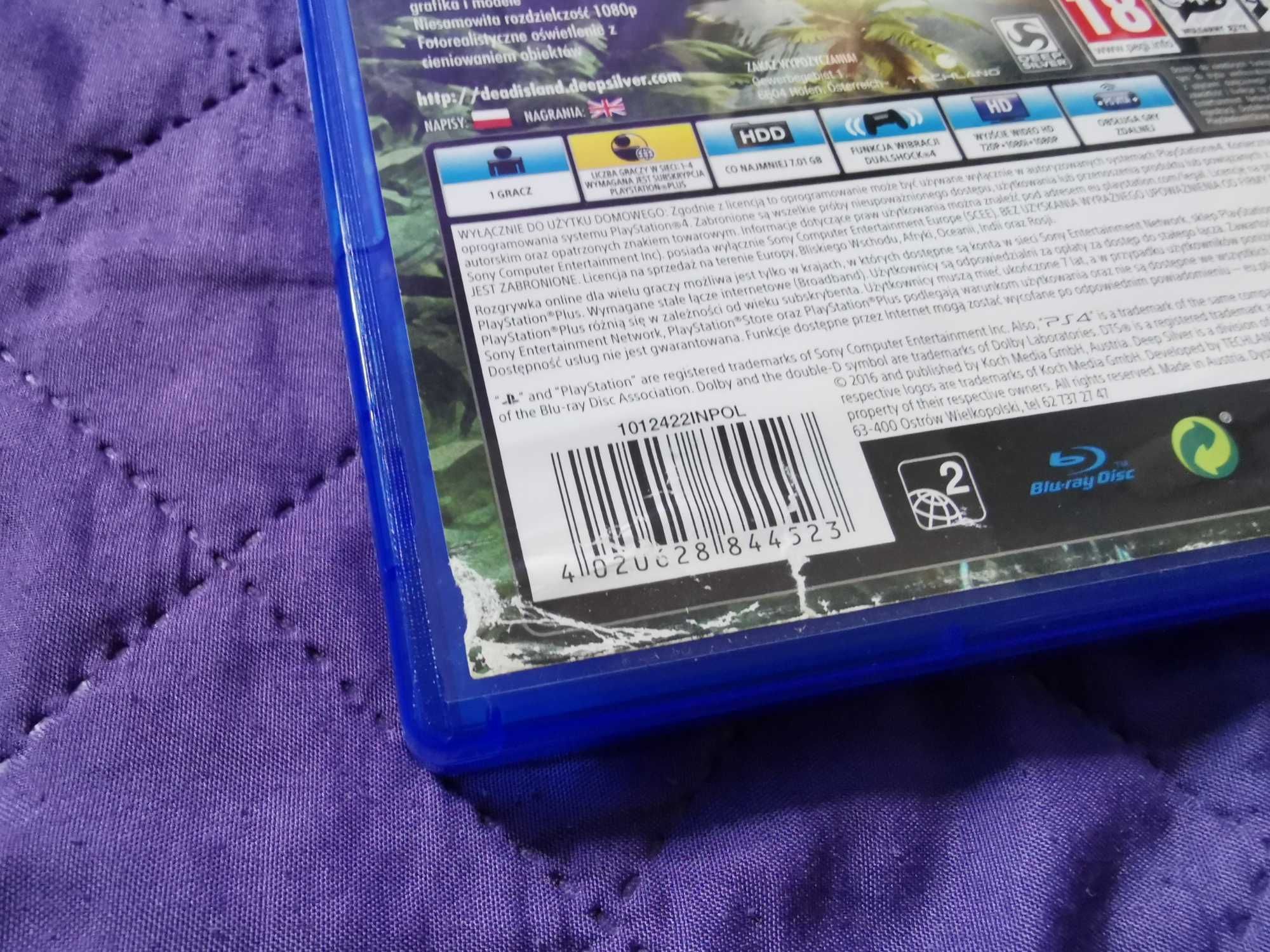 DEAD ISLAND: DEFINITIVE Collection - 3 GRY - PL - PS4 (używana)