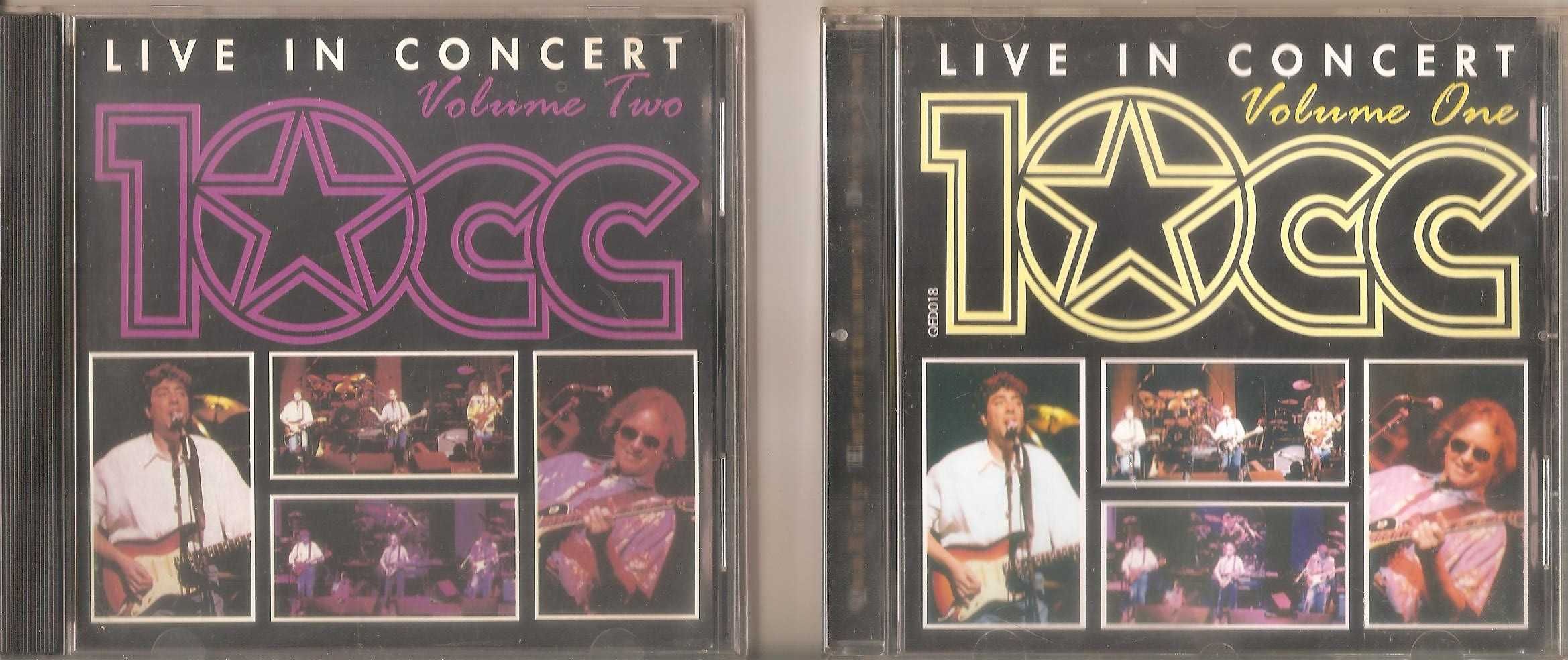 10cc - Live in Concert - Tokyo Japan Volume One /Volume Two - 2xCD