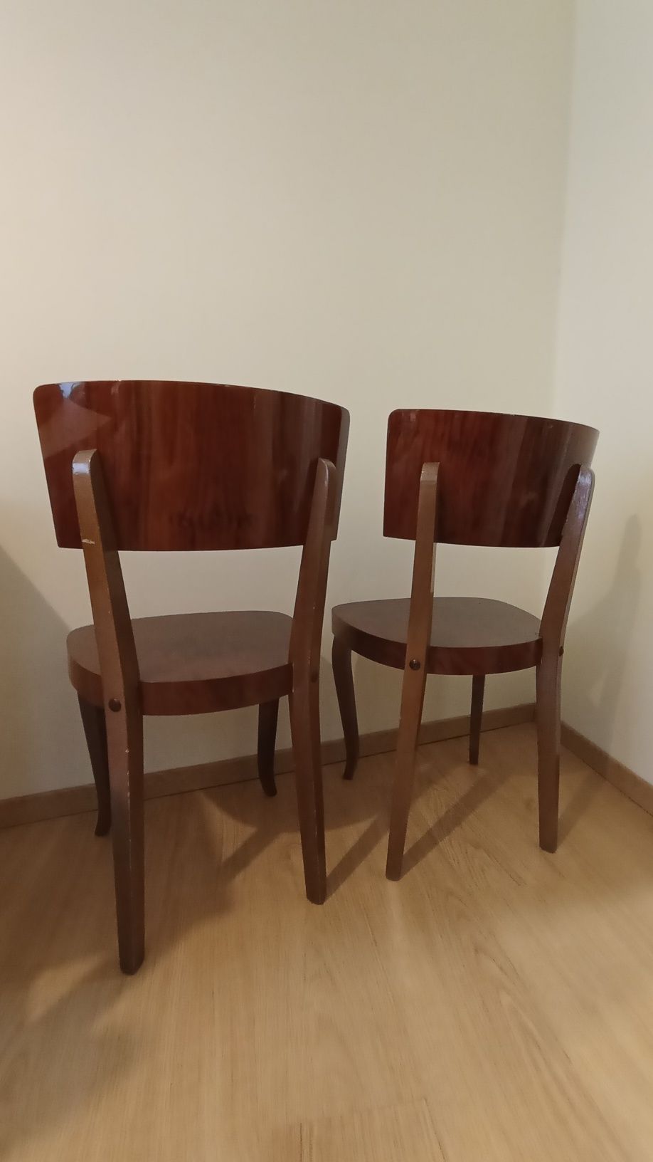 Conjunto cadeiras vintage/art deco