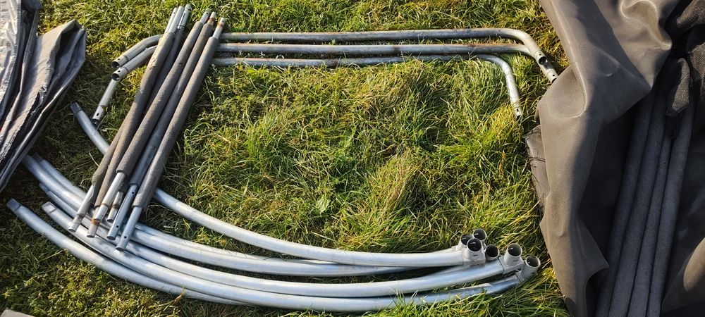 Duża Trampolina ogrodowa dla dzieci 305cm