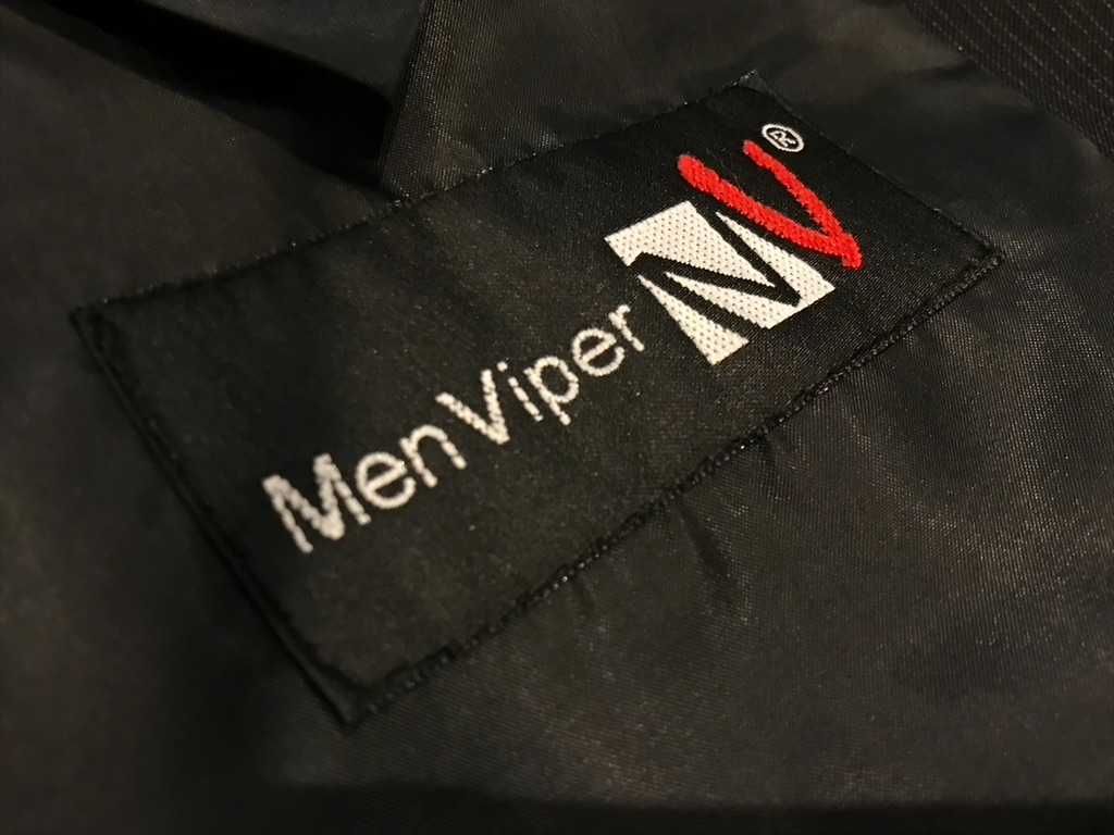 Garnitur (marynarka, kamizelka, spodnie) Men Viper 182/50 czarny