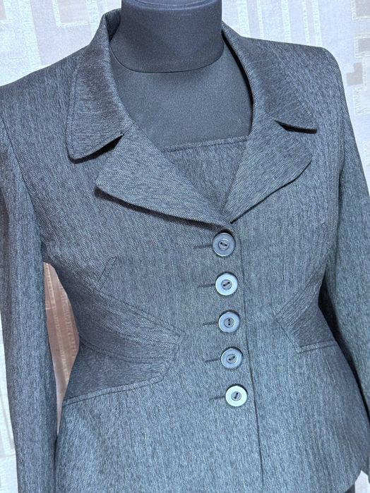 Костюм женский с платьем 50-52 размер Next деловой жакет платье