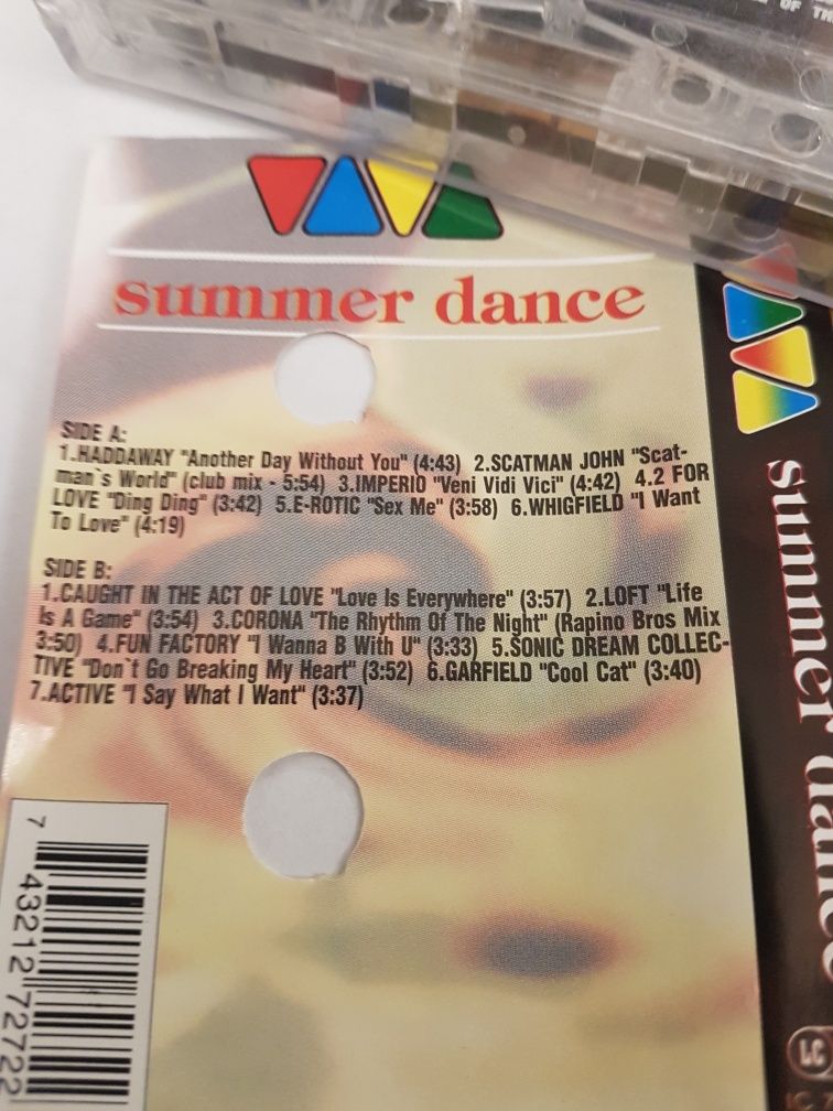 Kaseta magnetofonowa The Best Of Viva 95 Summer Dance