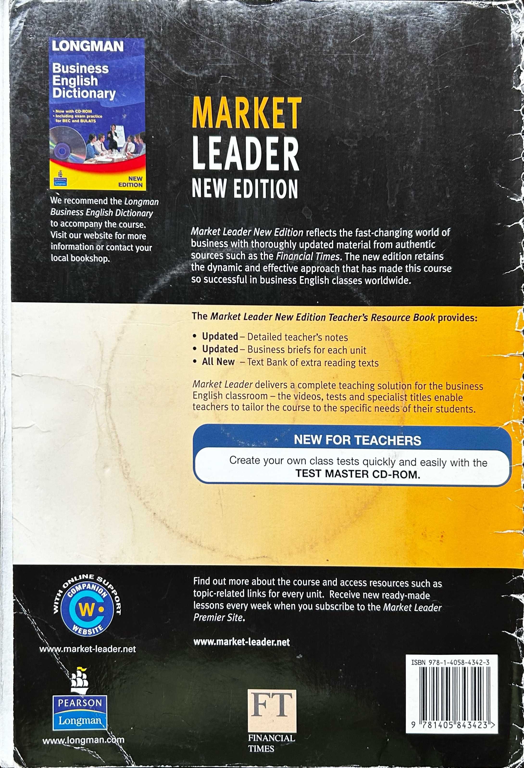 Podręcznik MARKET LEADER New Edit Elementary TEACHER'S RESOURCE Book