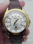 Seiko premier quartz kolor gold.