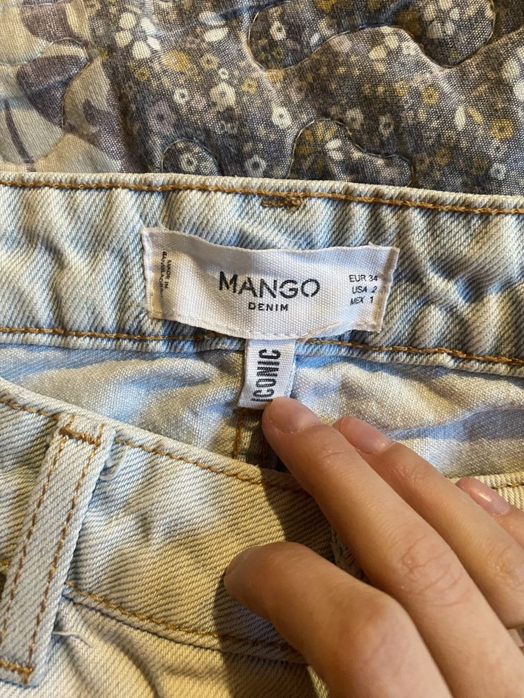 Джинсовые шорты Mango (34)