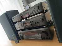 Zestaw Sony sprawny CD Deck amplituner!!