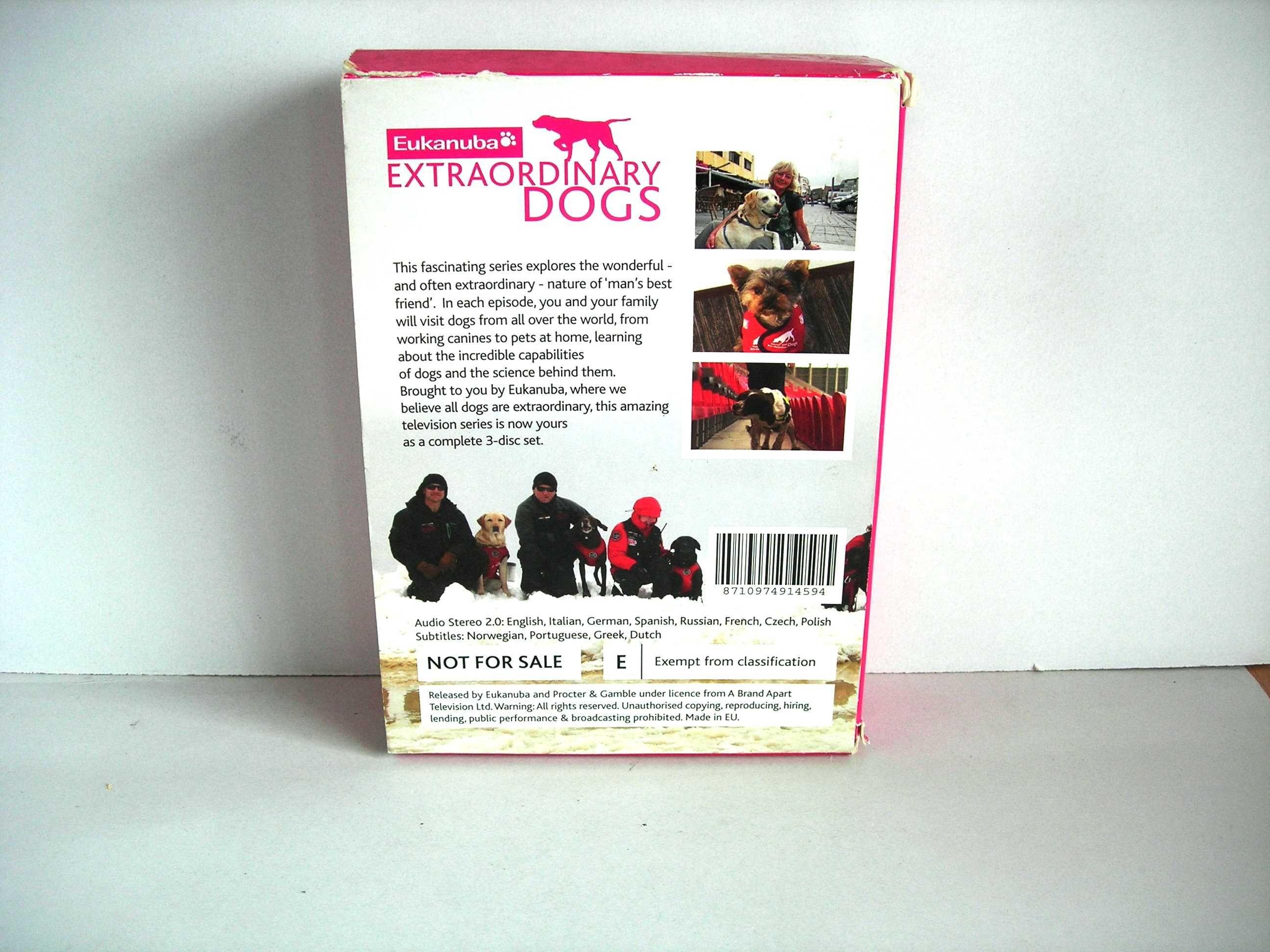 "Extraordinary dogs" 3DVD Eukanuba 2011 Brand Apart Television Ltd