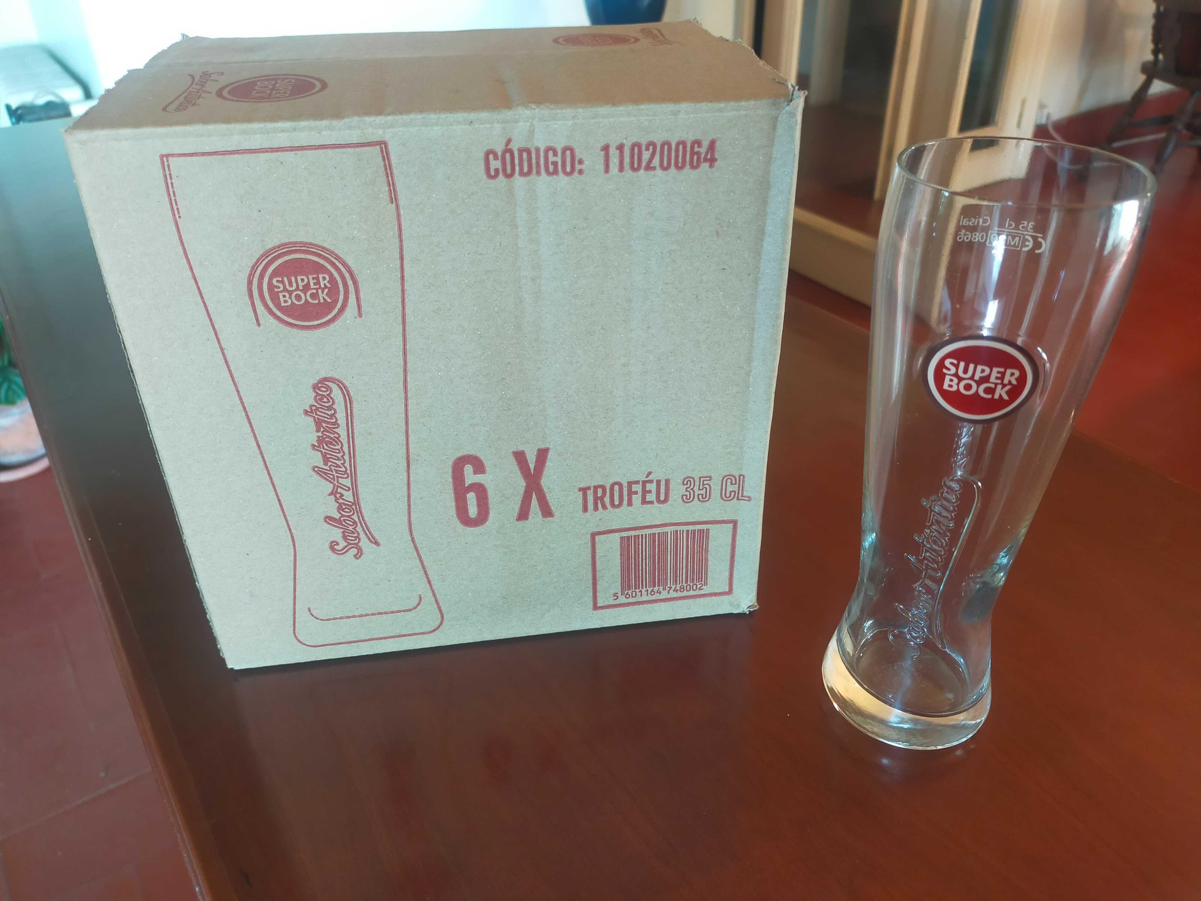 Copos Super Bock 35cl (Novos)