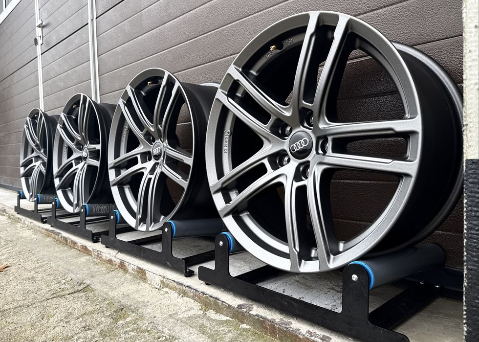 4x felgi aluminiowe 5x112 r18 et30 8J Alufelgi Grafitowe Wklęsłe 18”