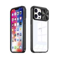 Etui Camslider z Osłoną Aparatu do iPhone 14 Czarny