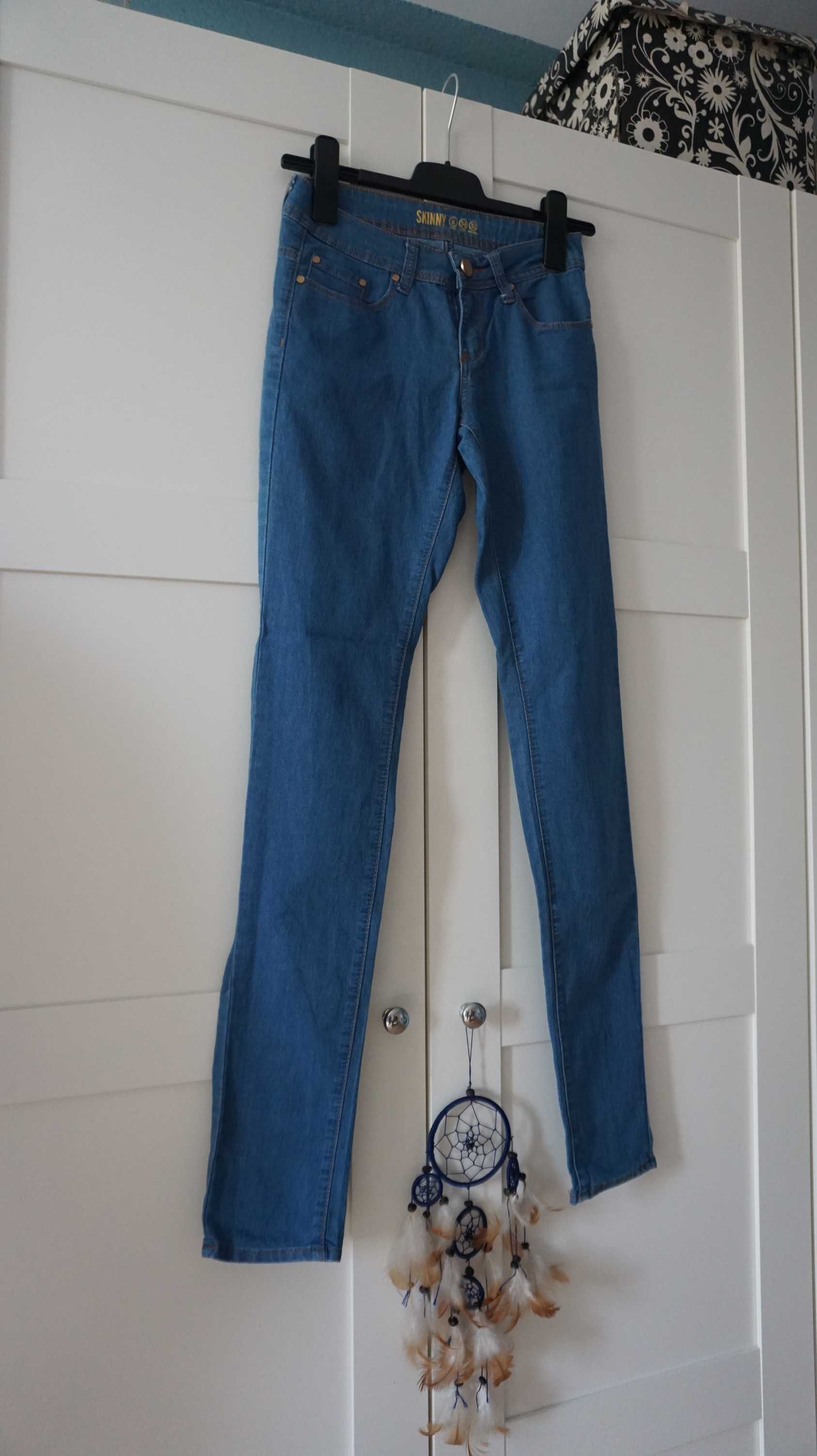 Spodnie Dżins Jeans Skinny