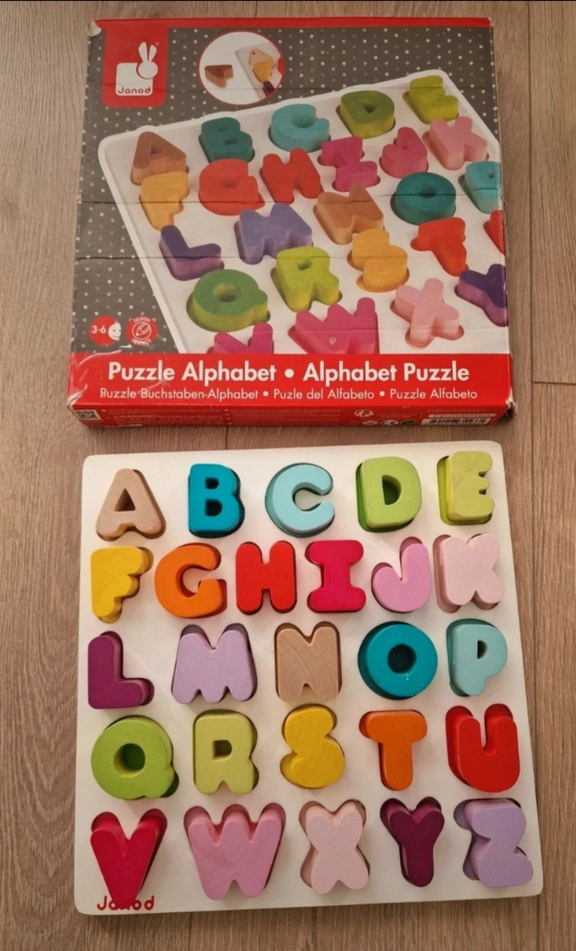 Alfabet puzzle Janod