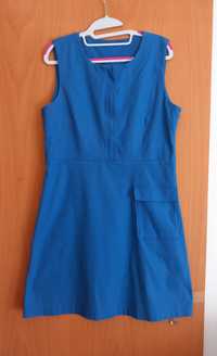 Vestido azul marinho L