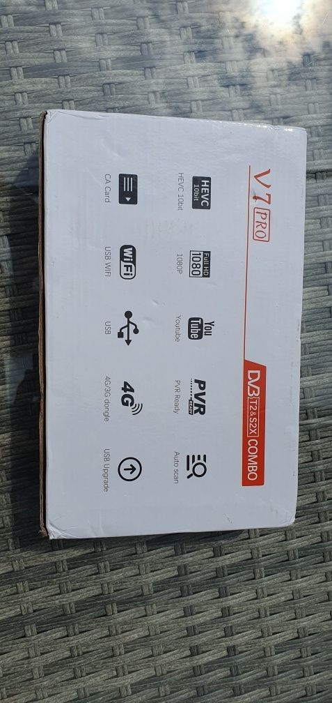 Dekoder DVBT Hevc GTMEDIA V7 Pro odbiornik satelitarny