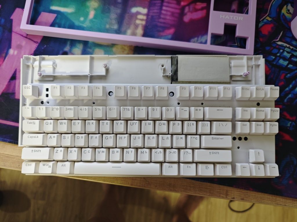 Hator Skyfall TKL Pro wireless под замену корпуса