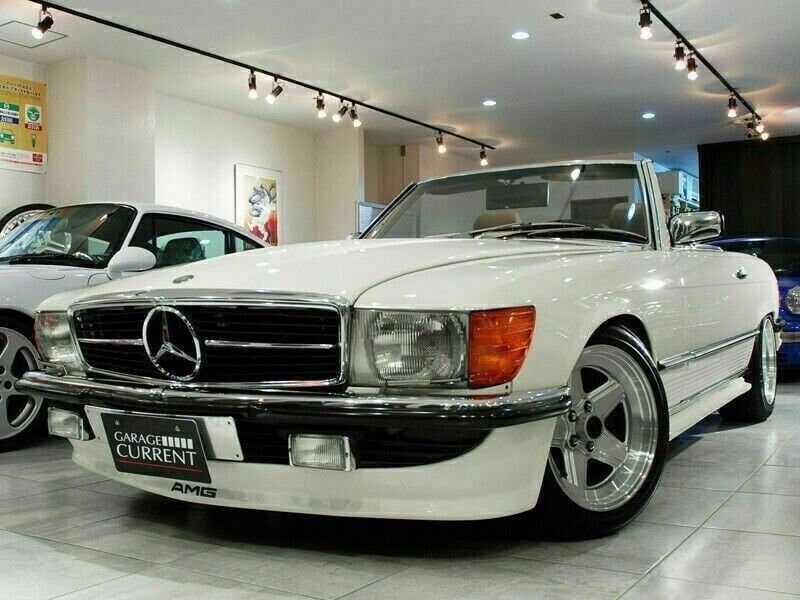 Mercedes R107 dokładka przód