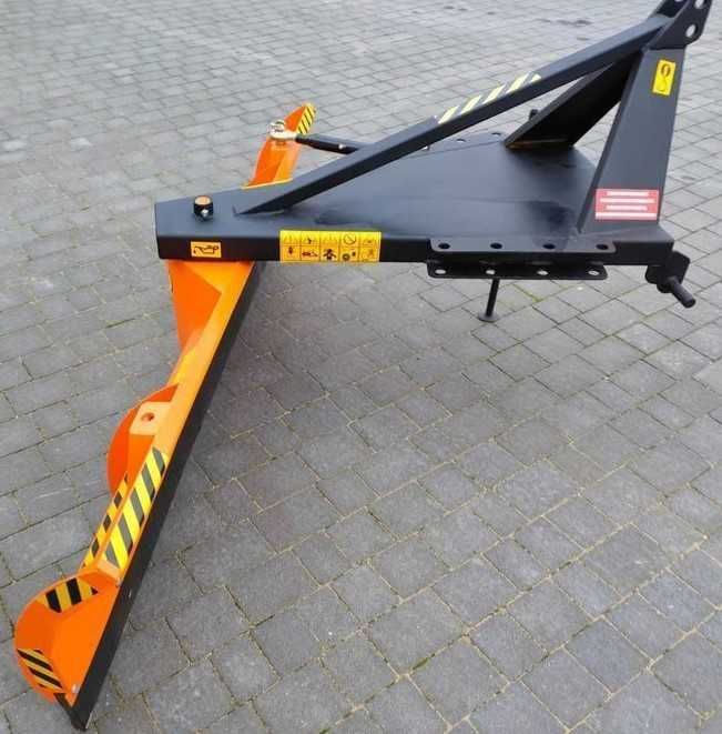 Pług do śniegu spych do ciągnika DOWIEZIEMY na tył OBROTOWY 360