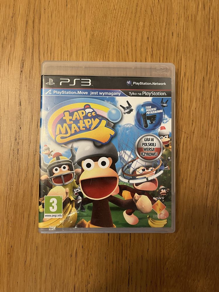 Gra Łap Małpy Playstation 3