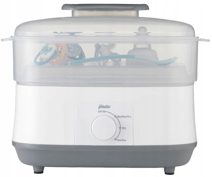 Sterylizator Parowy Suszarka Do Butelek Alecto BF55 3w1 Do 11 Butelek
