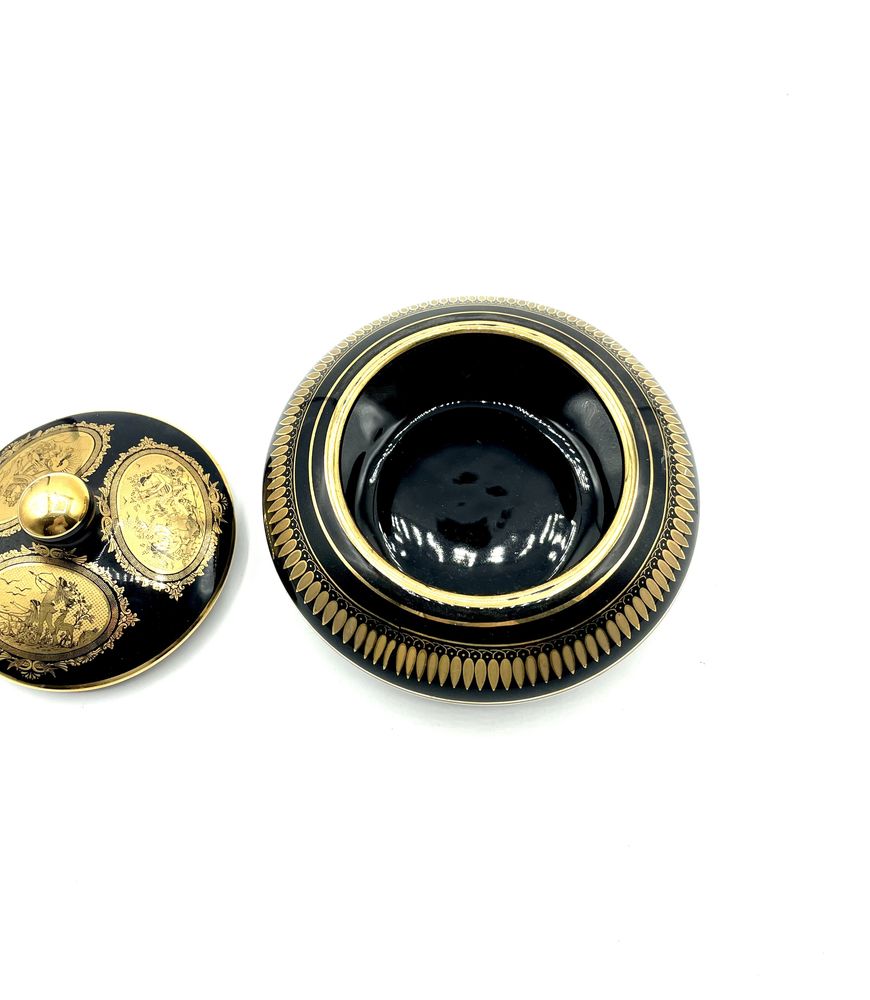 Caixa grecia 24k ouro antiga