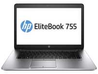LAPTOP HP755 AMD A10 PRO-7350B 8GB  SSD 256GB 15,6 LED windows 10 PROF