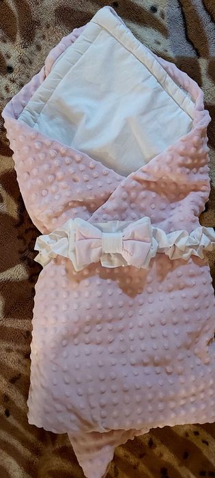 Ковдра-конверт для дівчинки