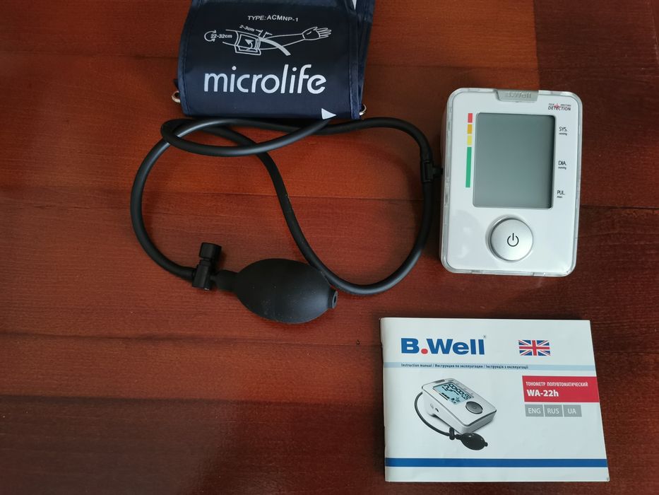 Напівавтоматичний тонометр B. Well
