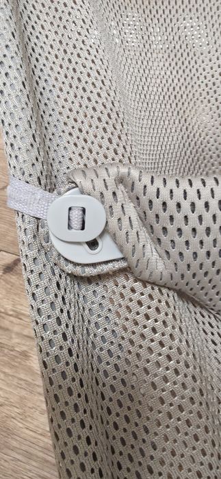 Leżaczek bujaczek babybjorn bliss mesh szary beż