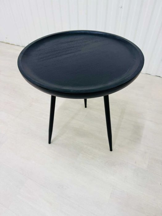 Stolik kawowy stół ława czarny z USA