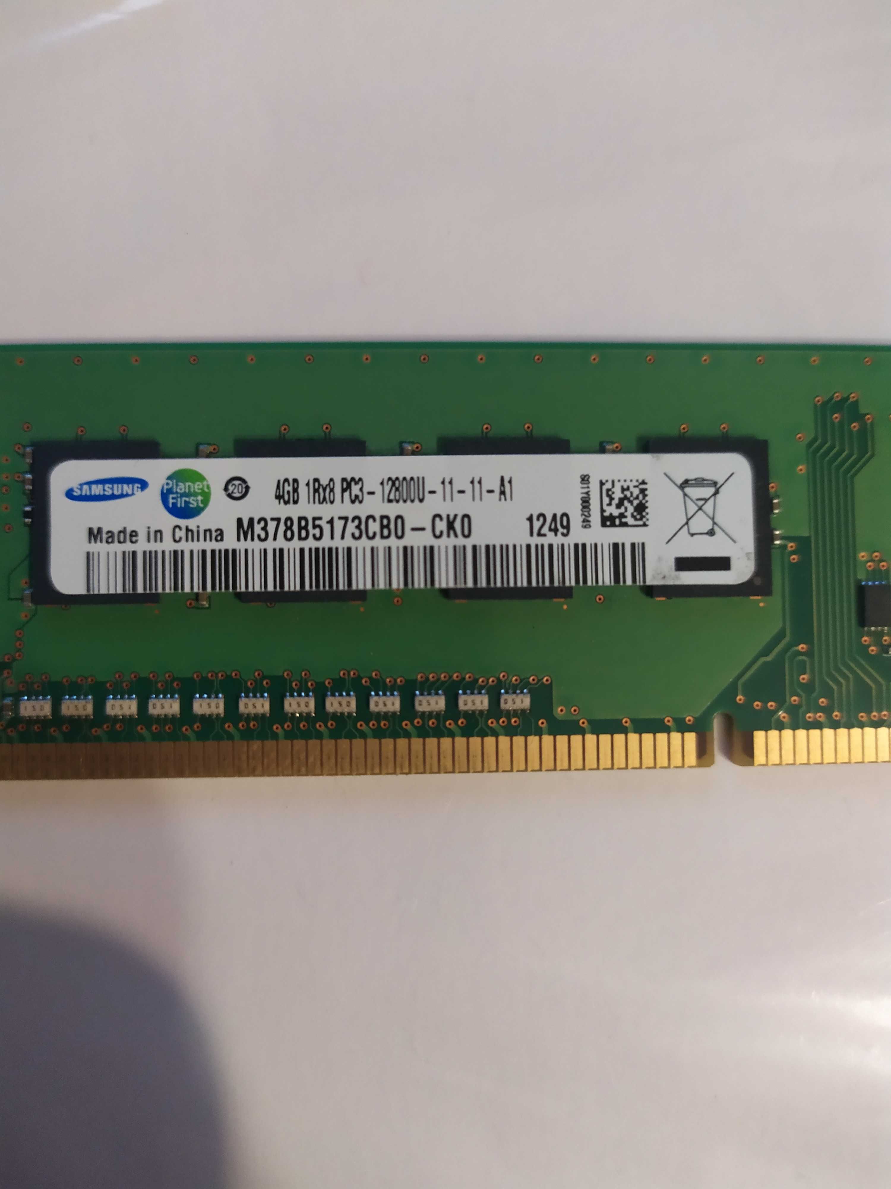 Оперативная память Samsung 4GB DDR3 1600MHz