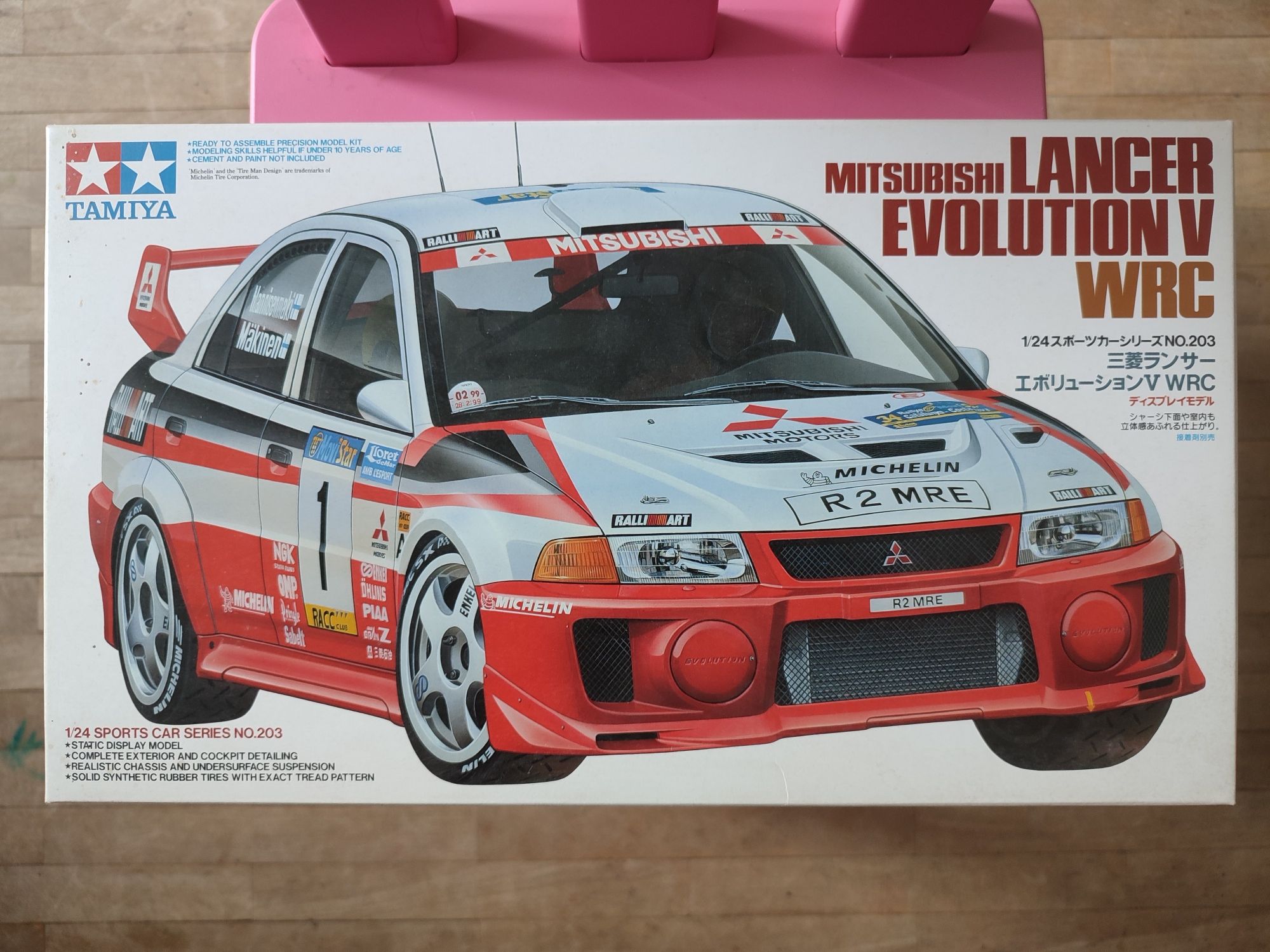 Mitsubishi Lancer EVO V WRC 1:24 / Tamiya