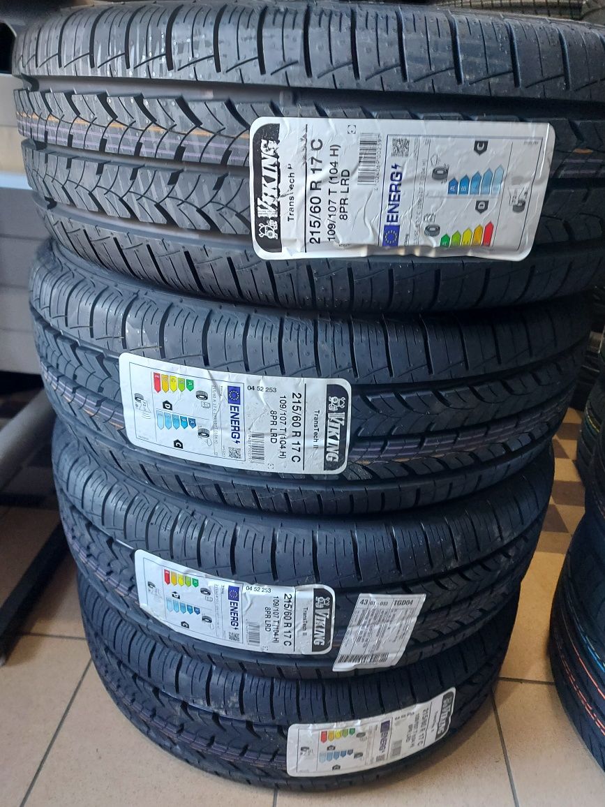 4x 215/60R17C Viking TransTech 2 109/107T nowe opony letnie