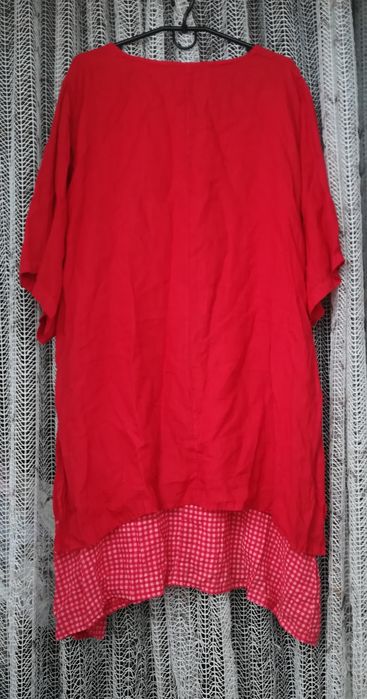 Туника льняная лен 100% оверсайз