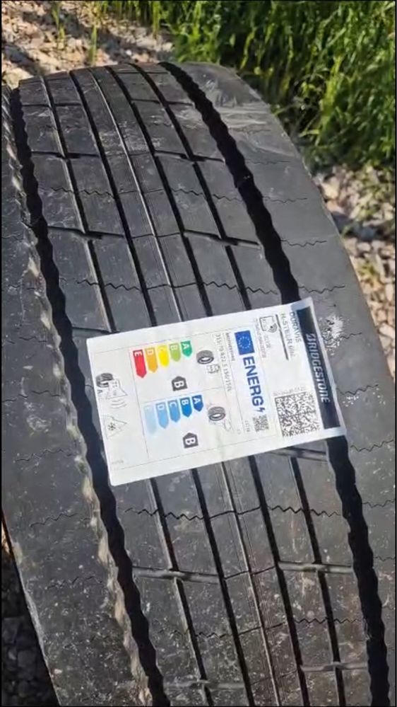 Шини нові 315/70R22.5 BRIDGESTONE DURAVIS R-STEER 002 156/150L M+S