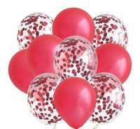 Zestaw balonów z konfetti bal urodziny okazja rocznica