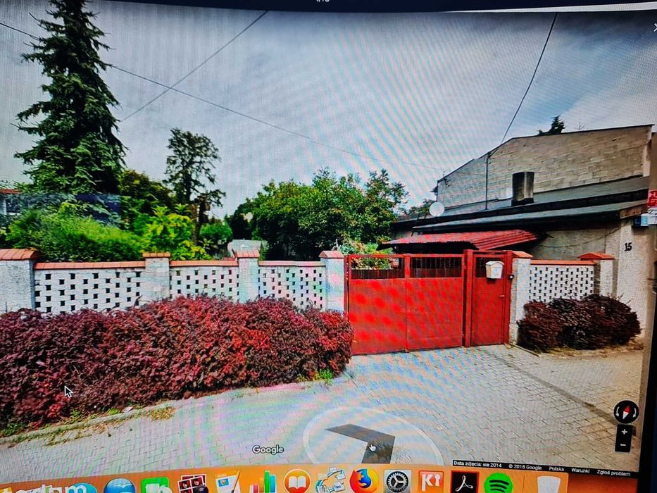 Działka z małym domkiem - ulica Dachowa 15