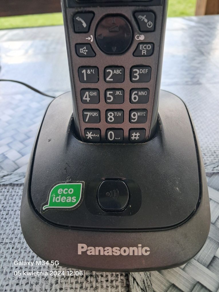 Telefon stacjonarny panasonic bezprzewodowy