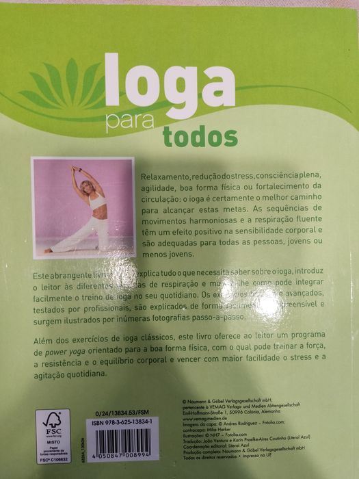 Livro yoga teórico e prático