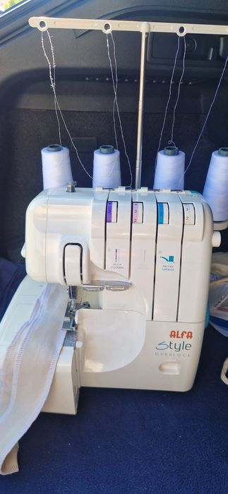 Máquina de costura alfa overlock