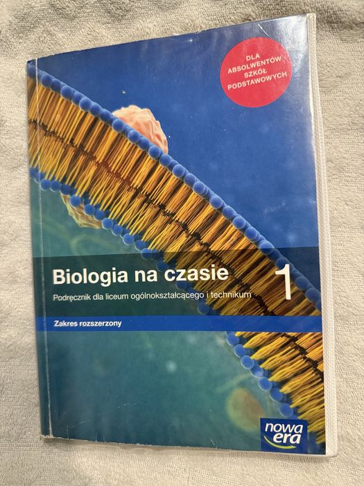 biologia na czasie 1, poziom rozszerzony