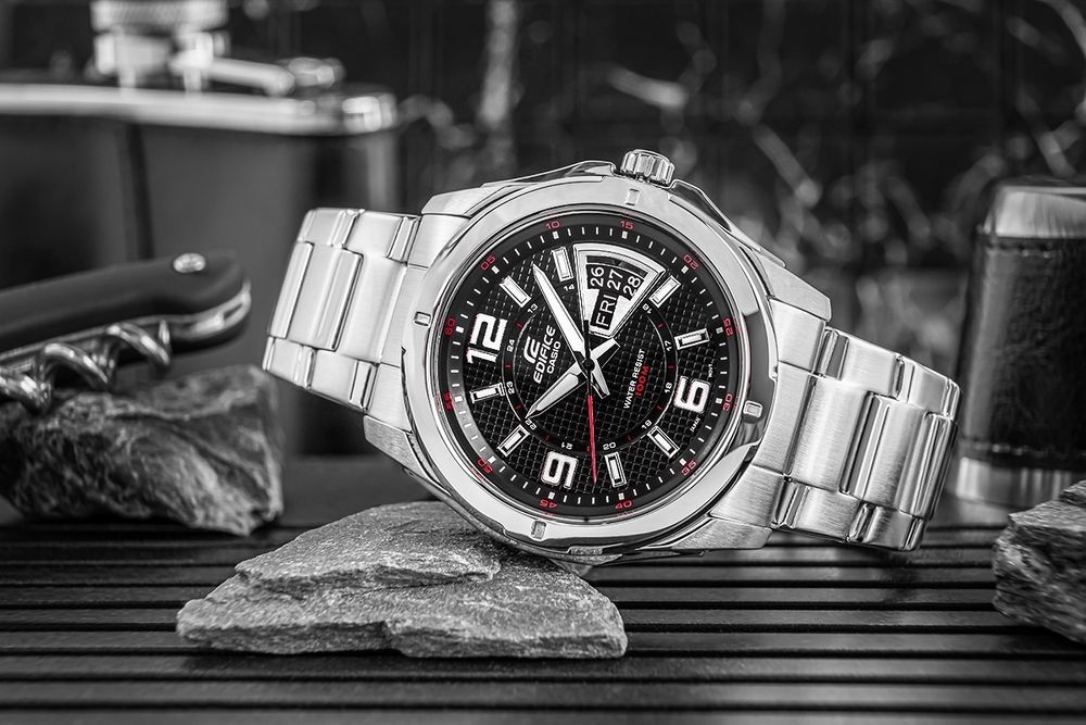 Zegarek Męski CASIO edifice ef-129d-1avef+ BOX