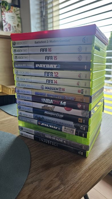 Gry Xbox360, Fifa, Lego, Battlefield 2, Batman, Midnight Club