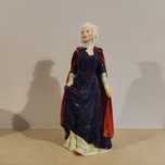 Royal Doulton "Eleanor of Provence" figura vintage, arte Peggy Davies