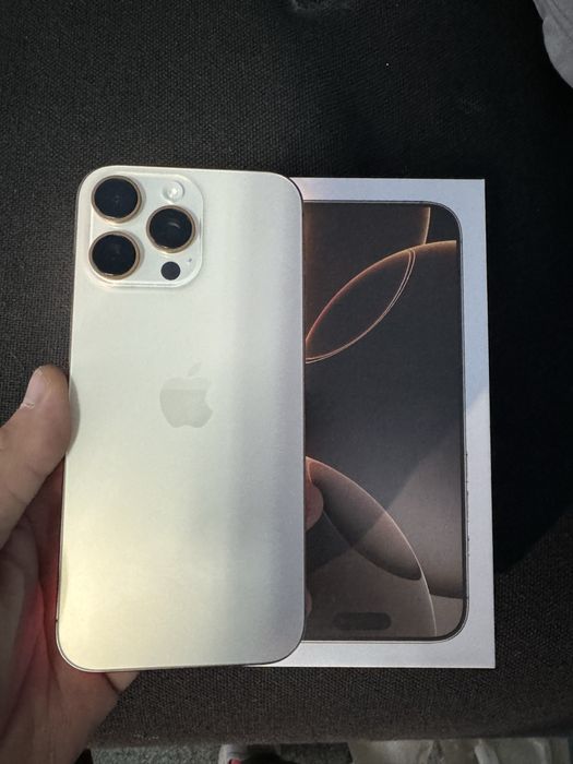 Apple iphone 16 Pro Max 256Gb Desert Titanium Фізична сім