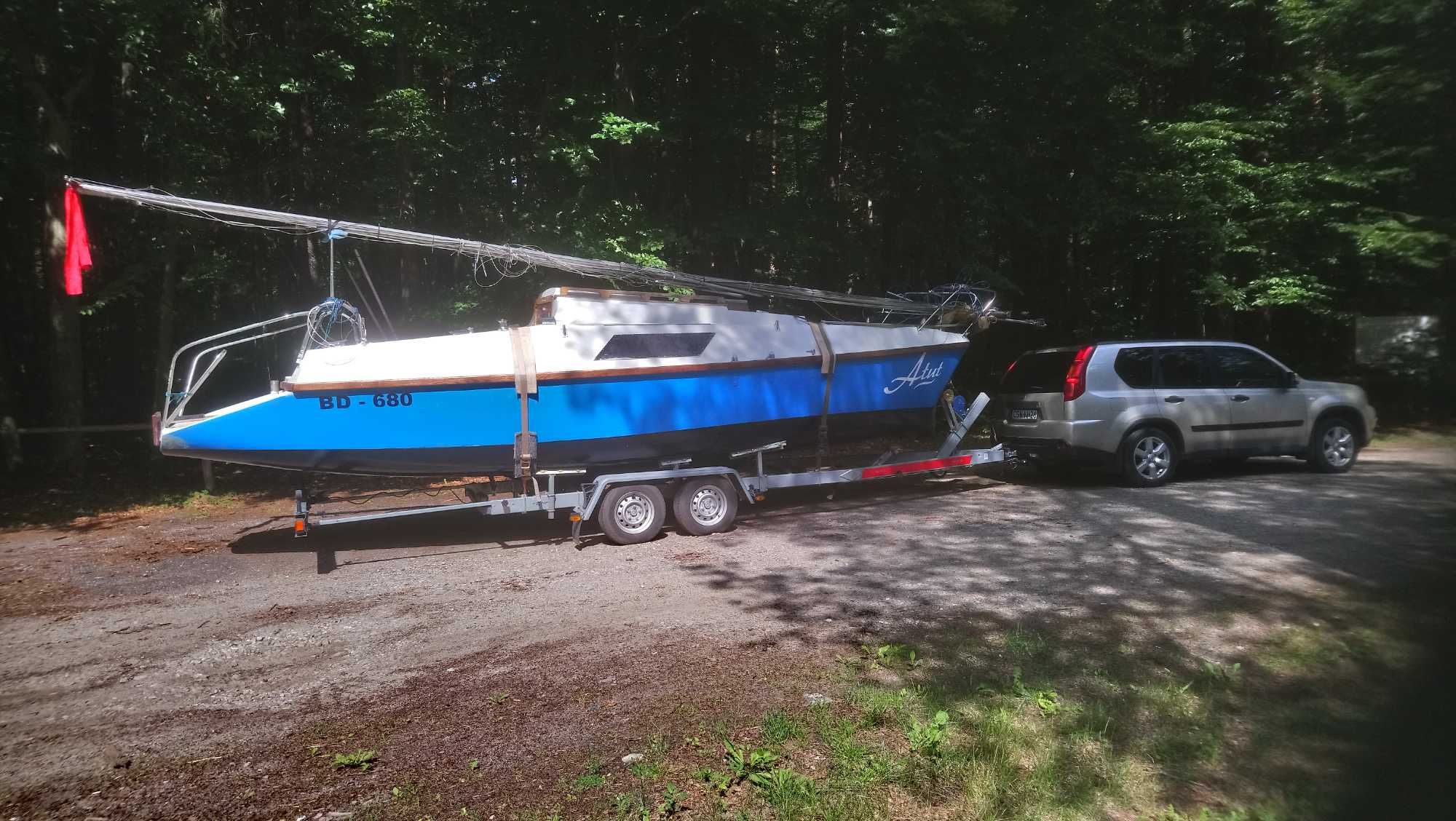 Żaglówka Mak 707 s/y ATUT  z przyczepką