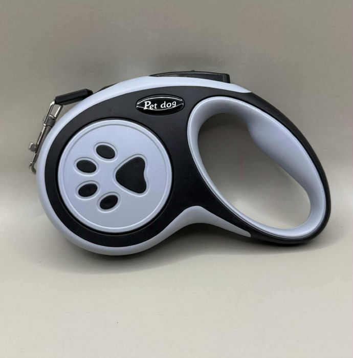 Zwijana SMYCZ dla psa automatyczna taśma 5 M