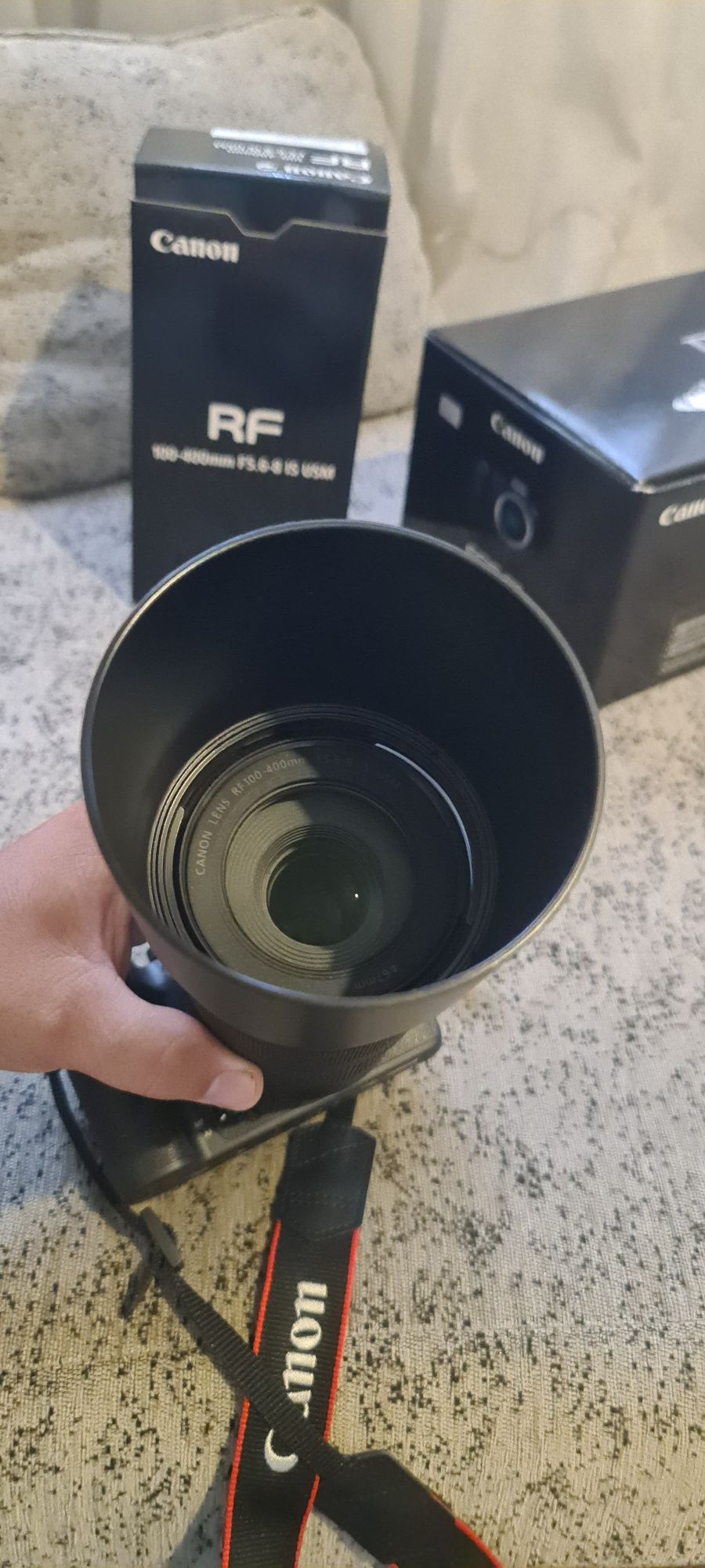 Canon r7 como nova + objectiva RF 100-400mm f5.6-8 usm