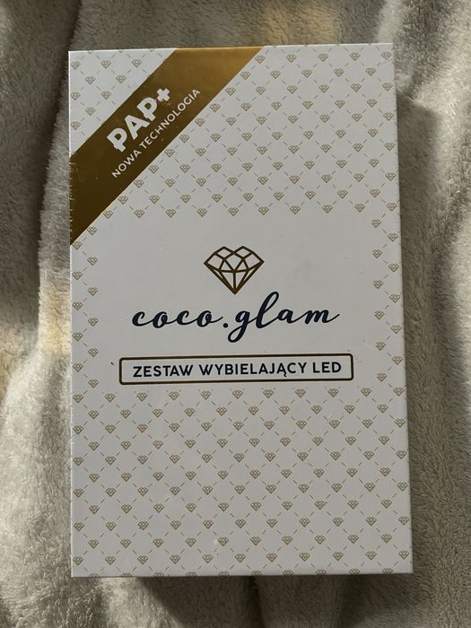 zestaw do wybielania zębów Coco Glam PAP+ LED