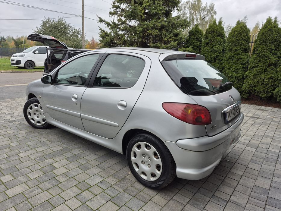 Peugeot 206 1.4 8v 75KM Benzyna Klima Abs El.Szyby 4xPP Wersja Xbox360